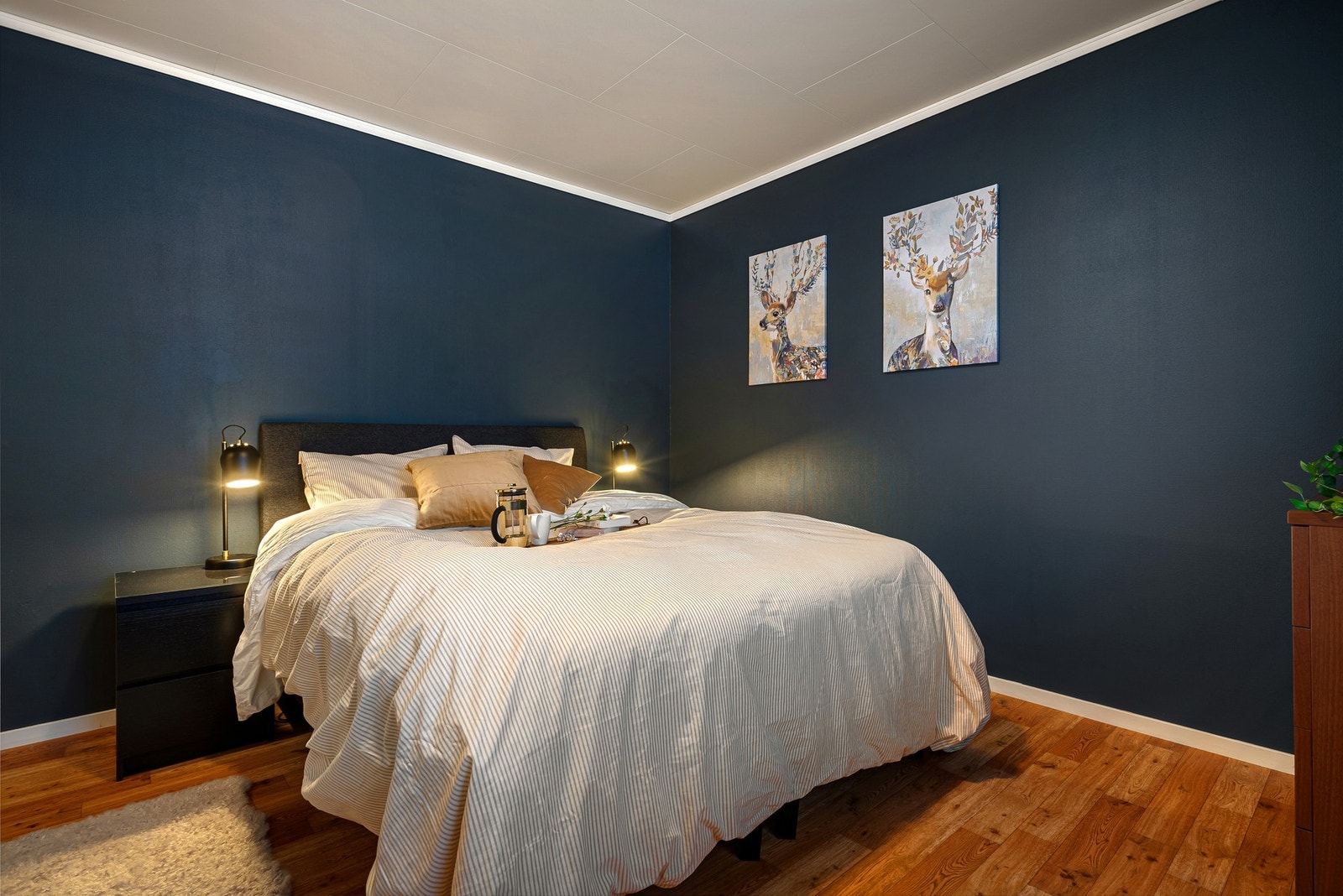 Hovedsoverommet er på 12,1 kvm. Galleribilde