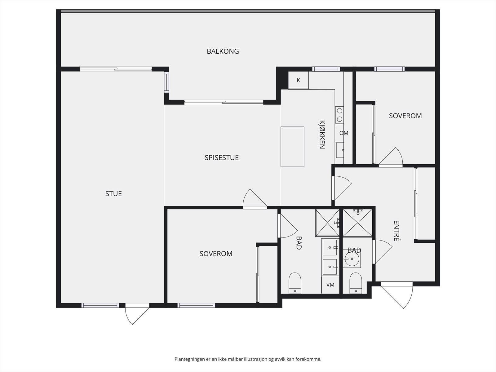 Plantegning. Galleribilde