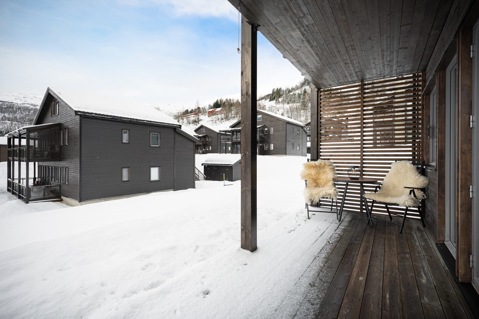 Her er det solrikt og fin utsikt. Galleribilde