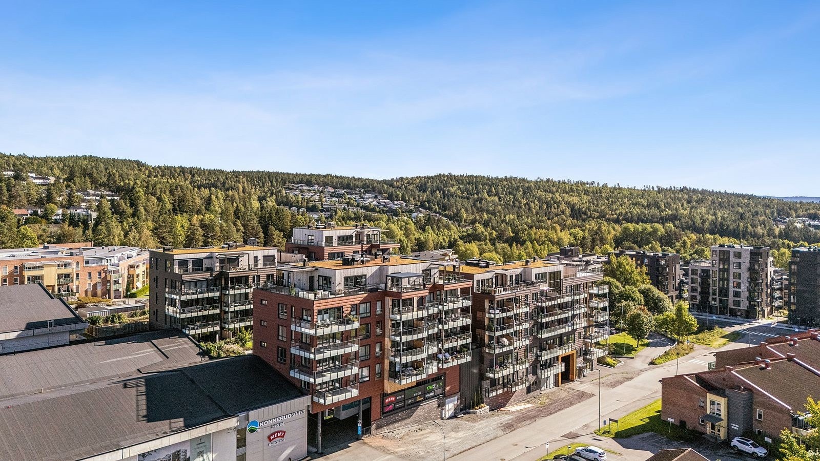Konnerud Senter Panorama Galleribilde