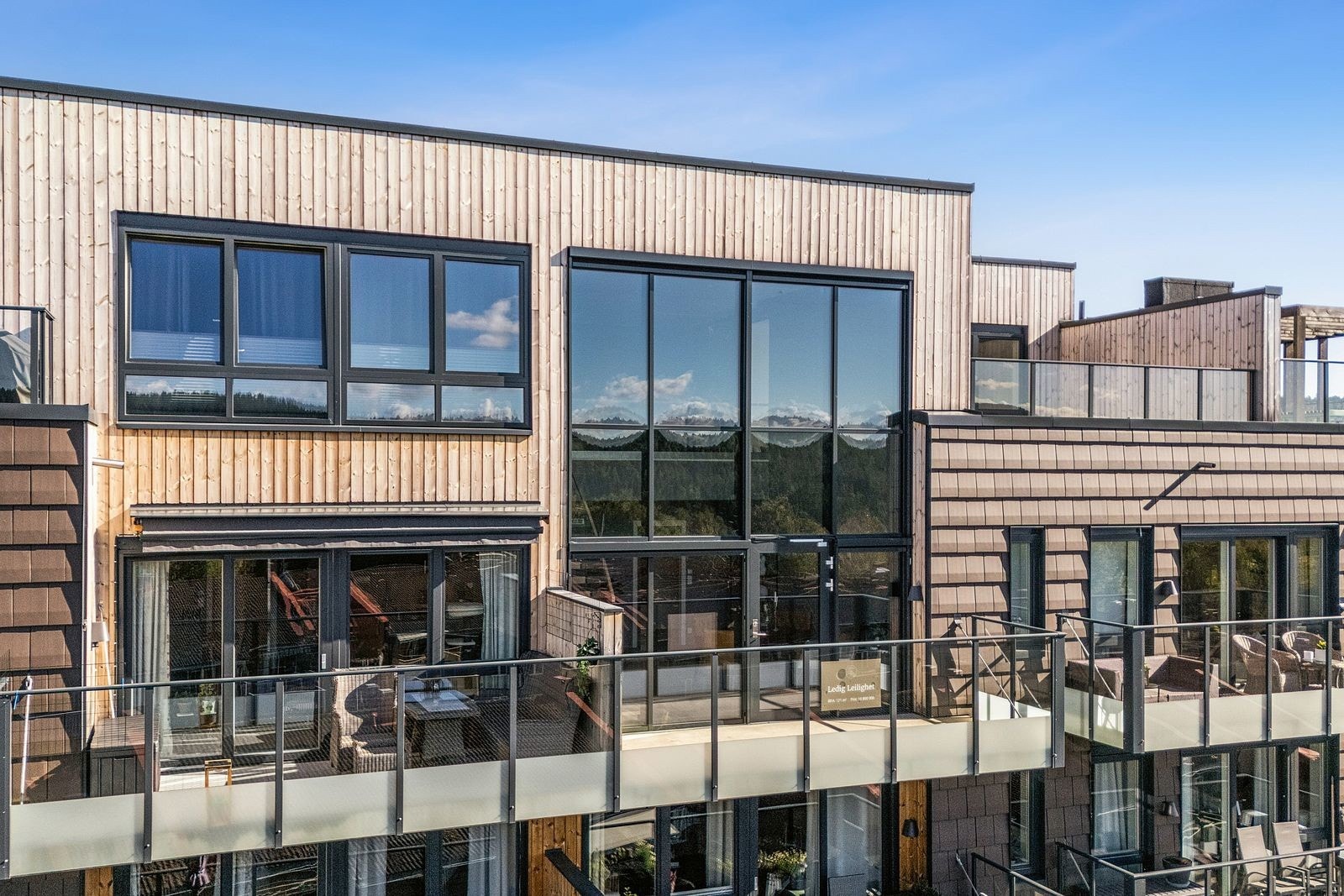 Fasade - plan 5. og 6. Galleribilde