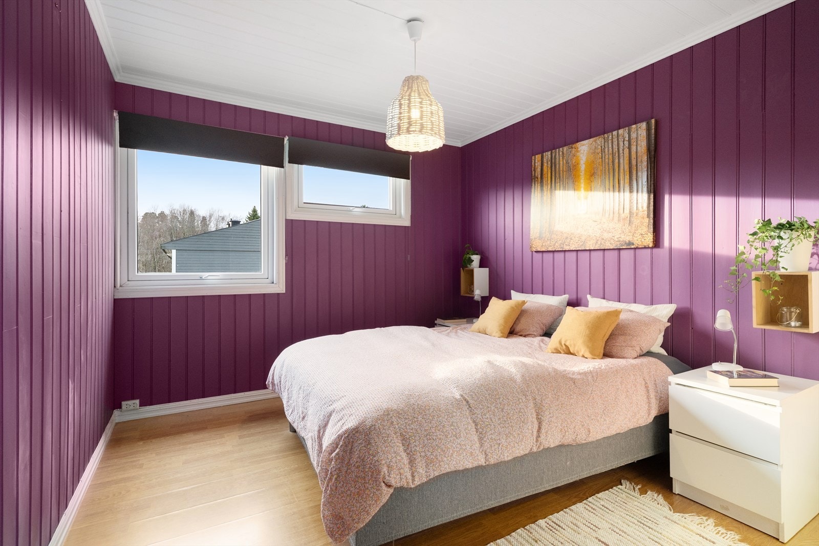 Boligens har tilsammen 3 soverom som alle ligger i 2. etasje. Galleribilde