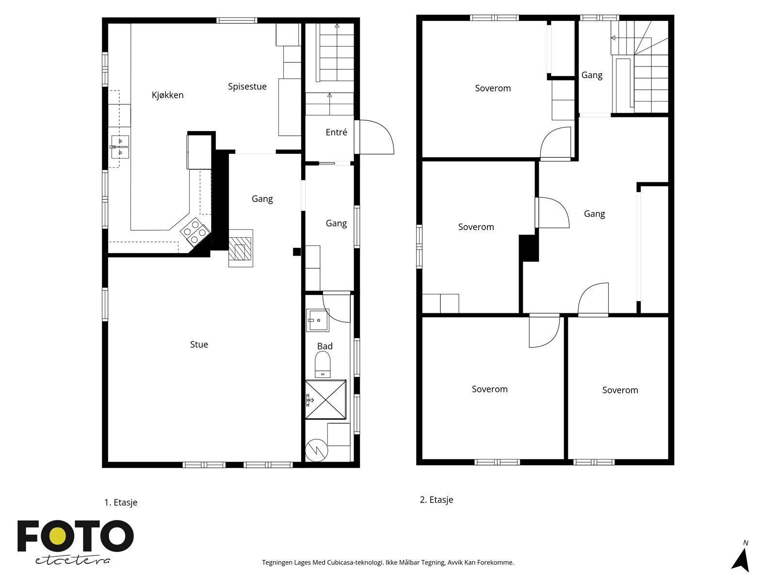 Illustrert planskisse, Svinndalveien 68 Galleribilde