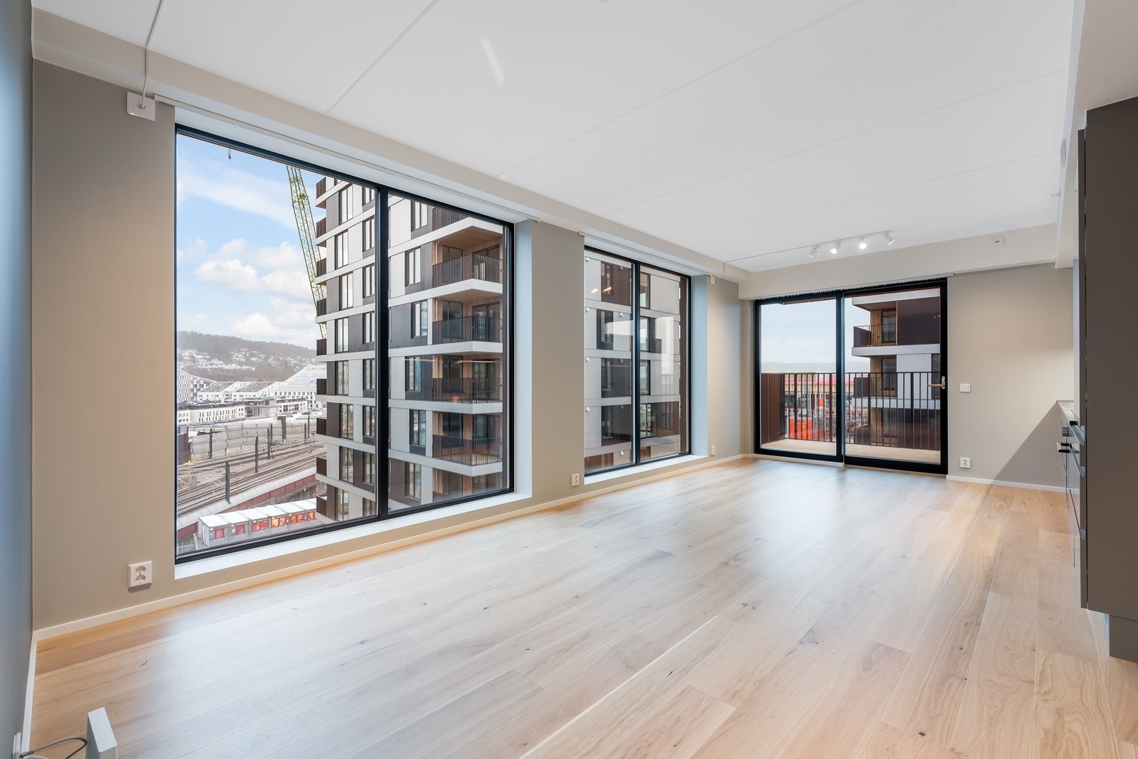 åpen stue/ kjøkken løsning Galleribilde