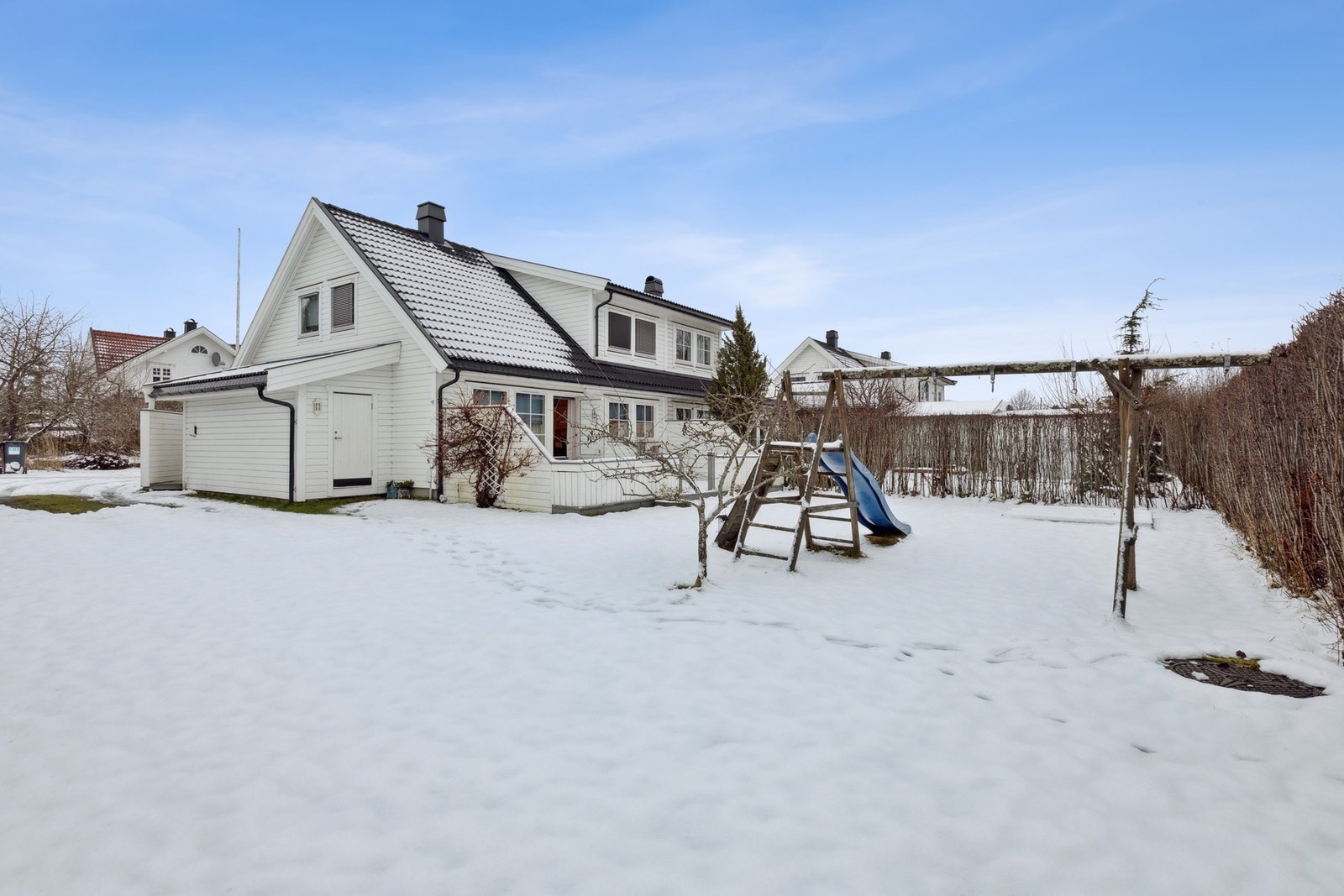 Uteområdene er svært barnevennlige, og egner seg godt til de små. Galleribilde