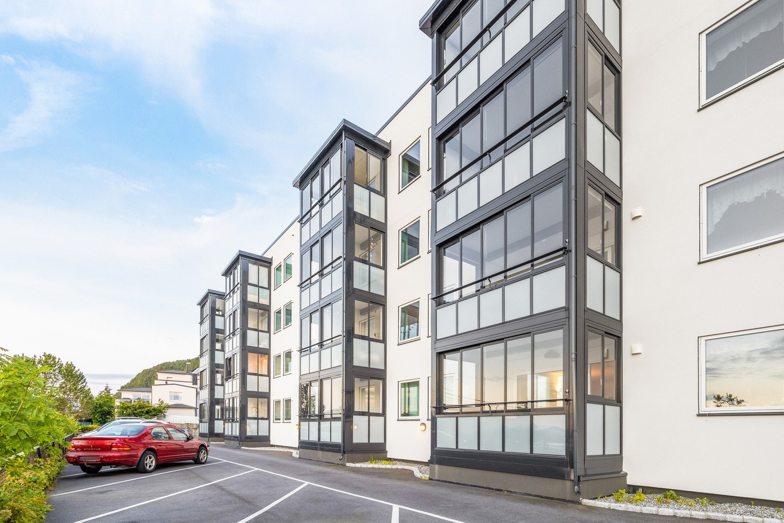 Fasaden er renovert rundt 2017. Galleribilde