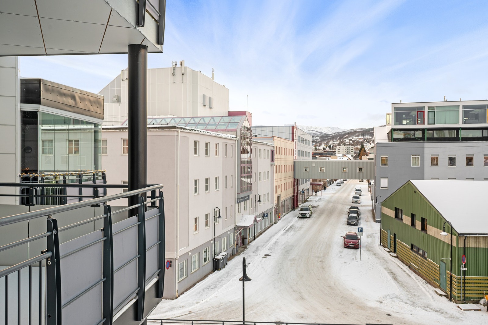 I tillegg til egen balkong er det felles takterrasse for sameiet Galleribilde