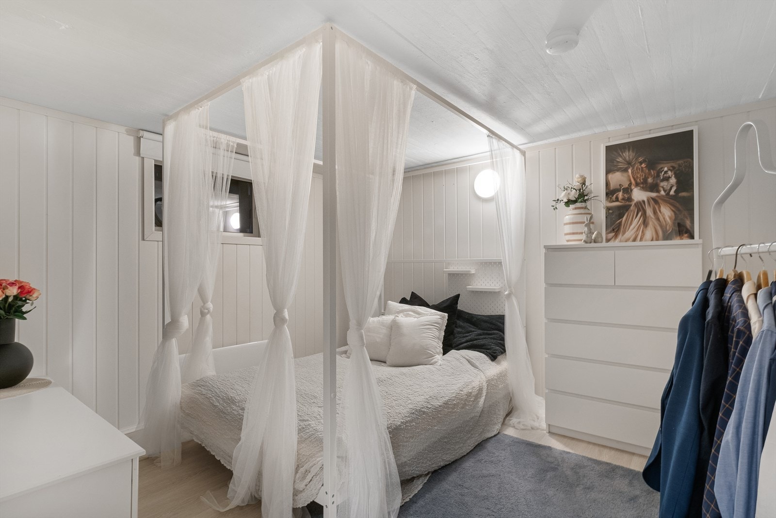 Soverom av god størrelse - ideelt for gjester eller tenåringer. Galleribilde