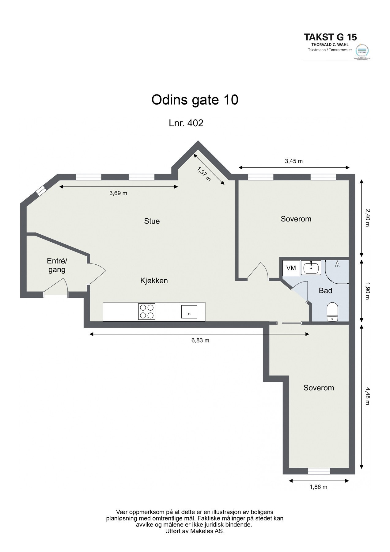 Plantegning. Galleribilde