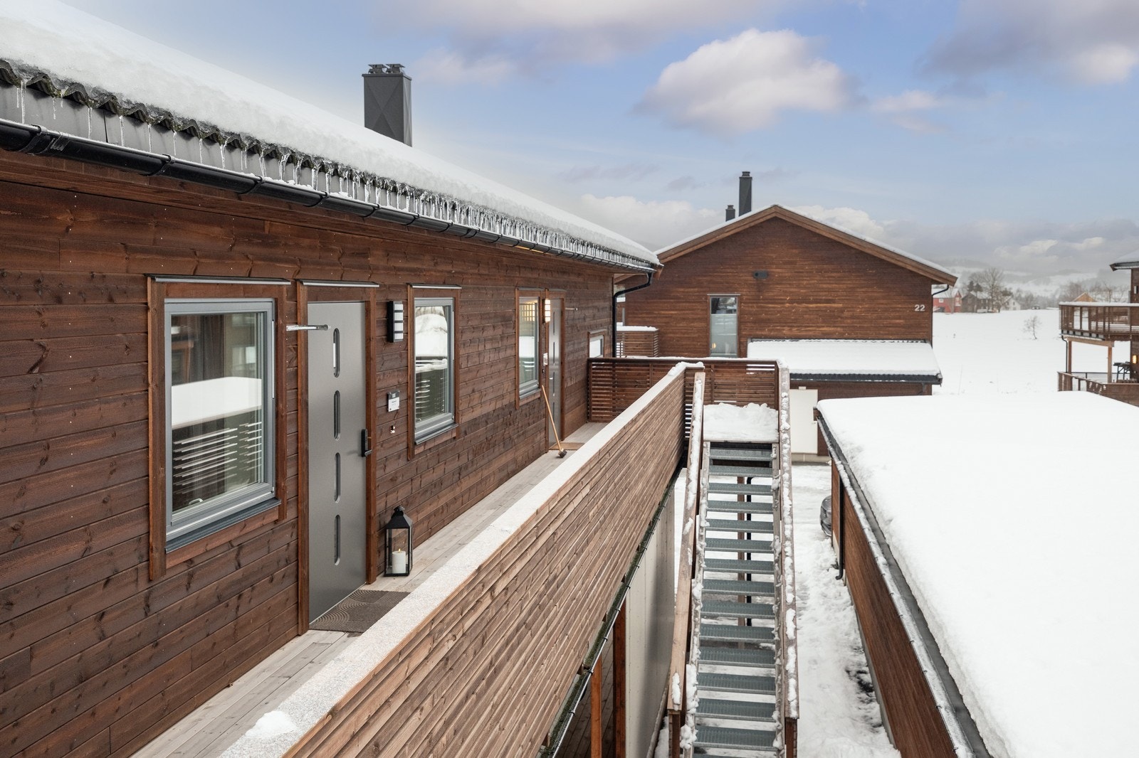 Boligen ligger i 2 etasje. Galleribilde