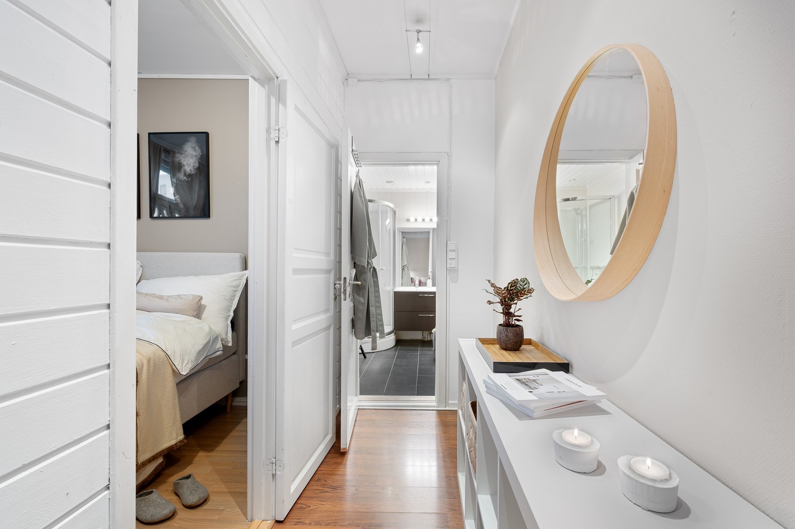 De lave månedlige felleskostnadene gjør boligen økonomisk gunstig. Galleribilde