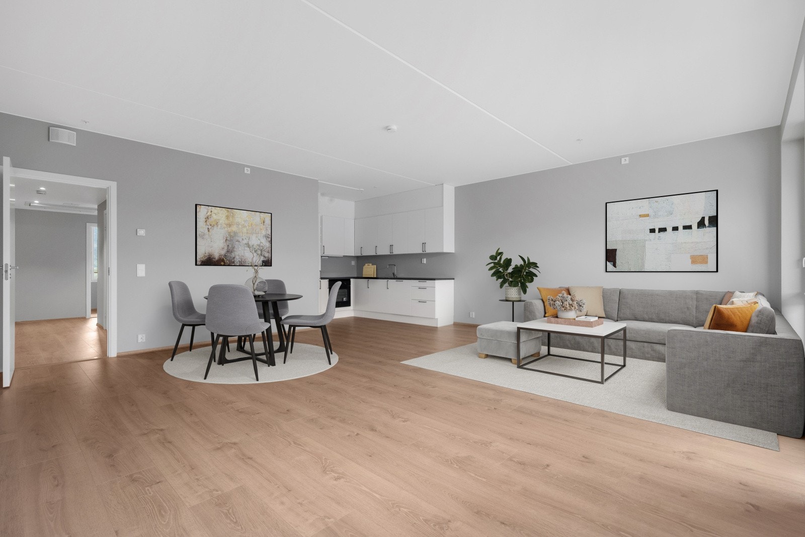 En meget flott og gjennomført leilighet med høy standard. Galleribilde