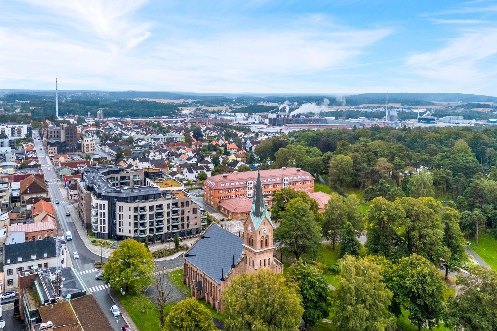 Vakre Kulåsparken rett ved Kulås Hage Galleribilde
