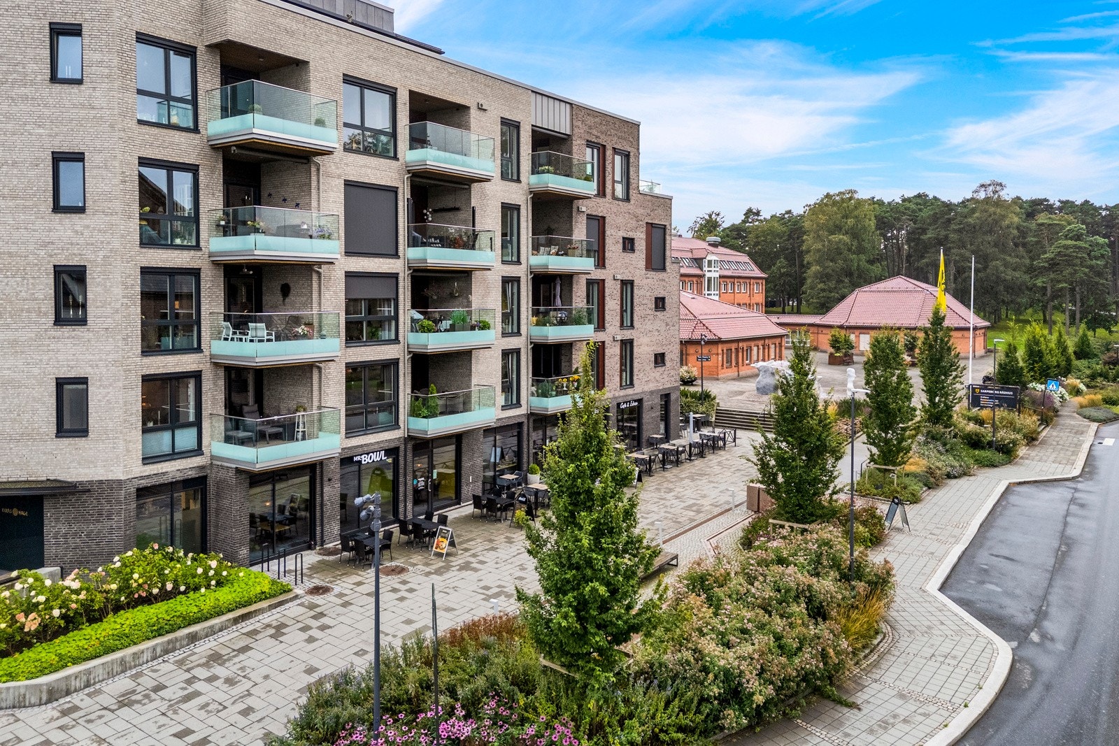 Dronefoto Galleribilde