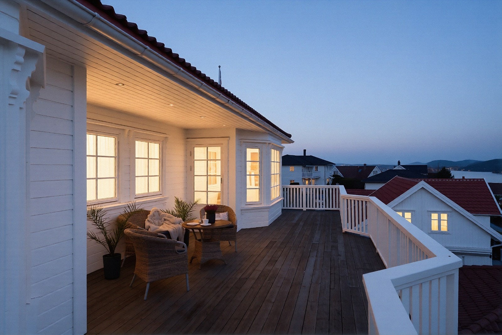 Kveldsstemning Galleribilde