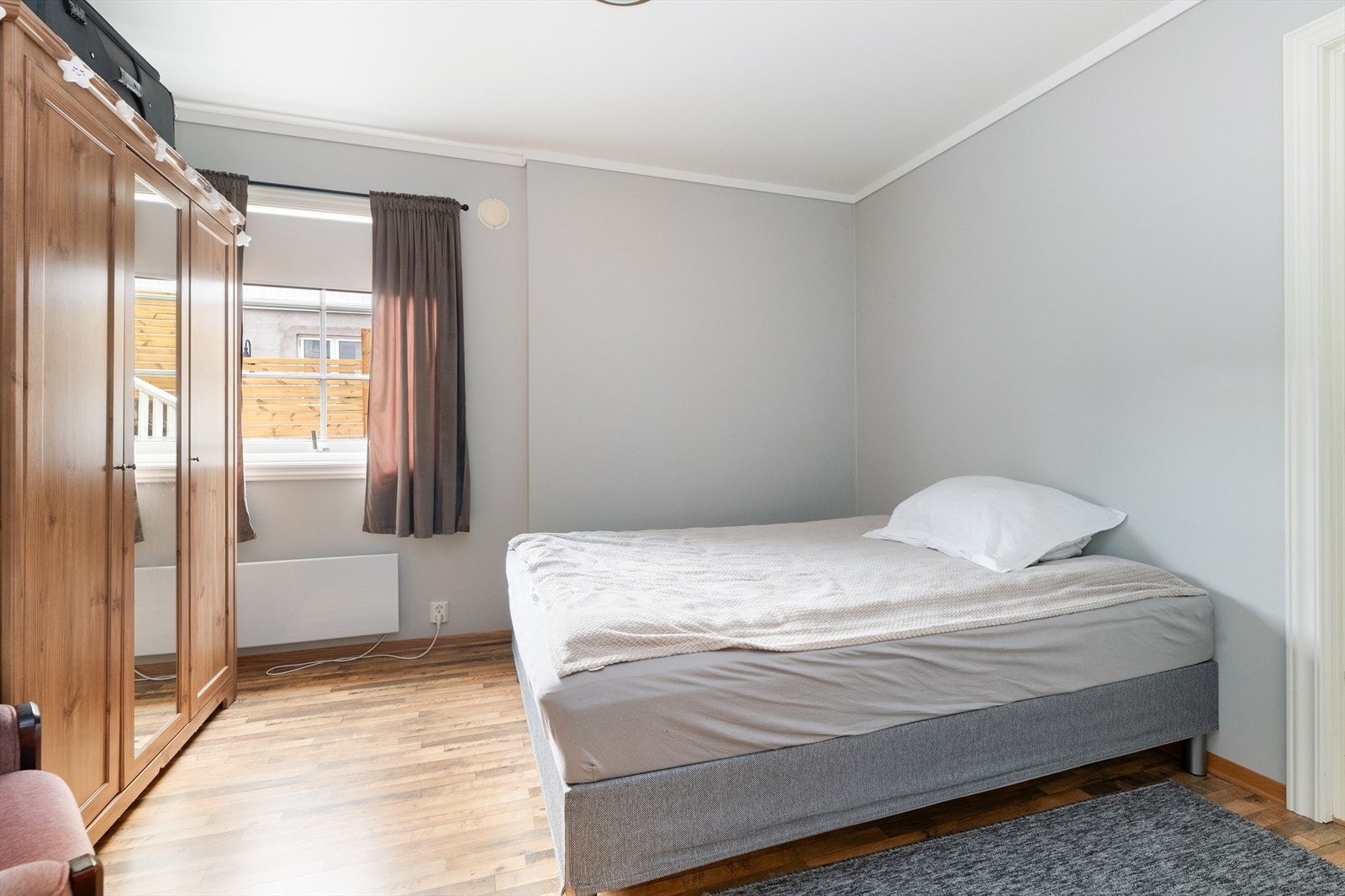 Leilighetene har to gode soverom. Galleribilde