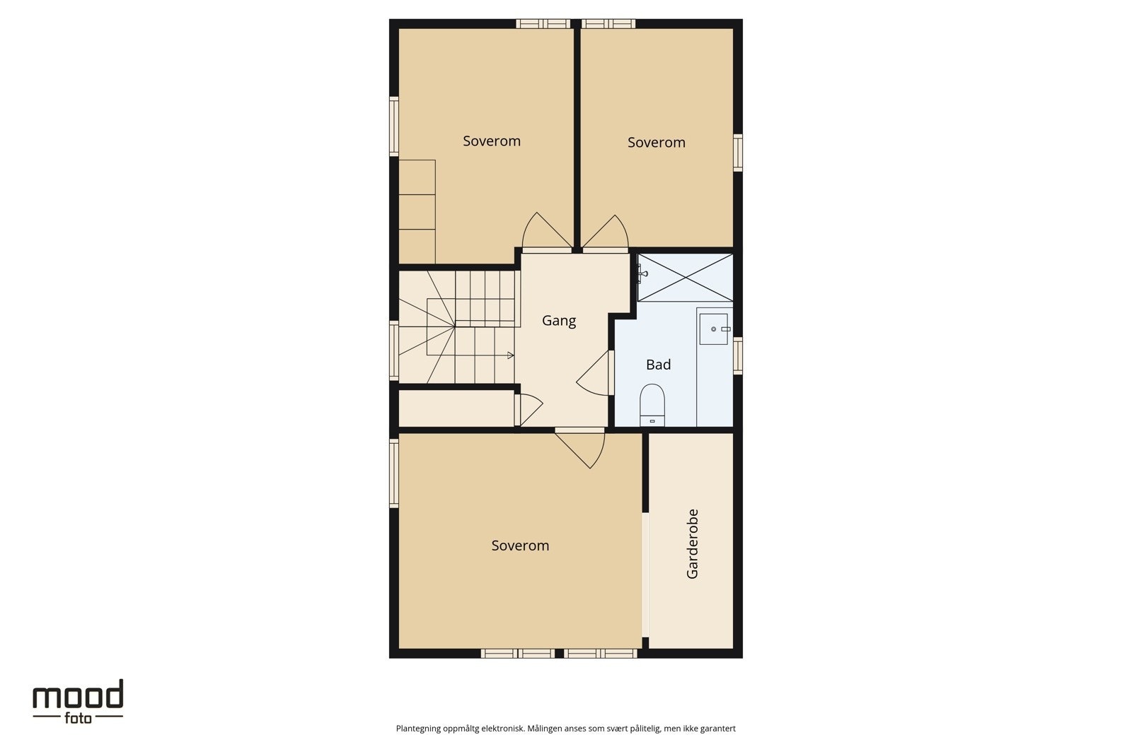 Planløsning loftsetasjen Galleribilde