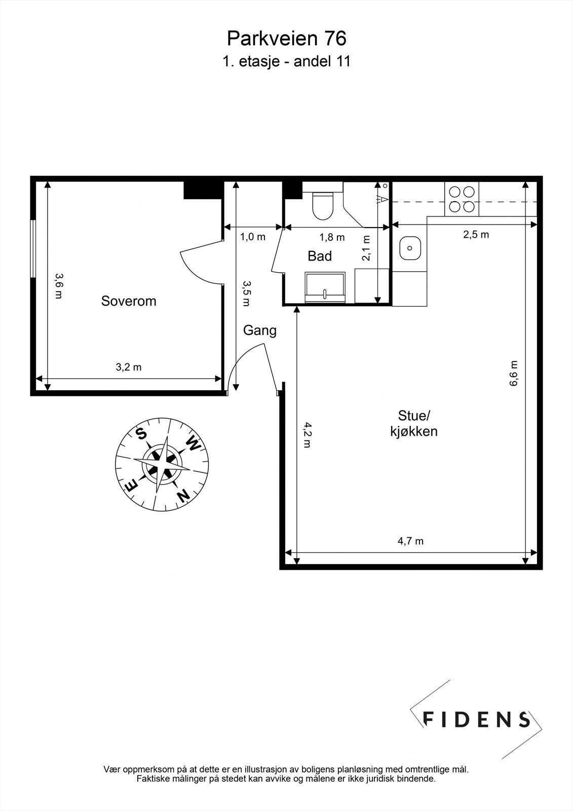 Parkveien 76B (H0101, A11), 0254 Oslo - Image 4