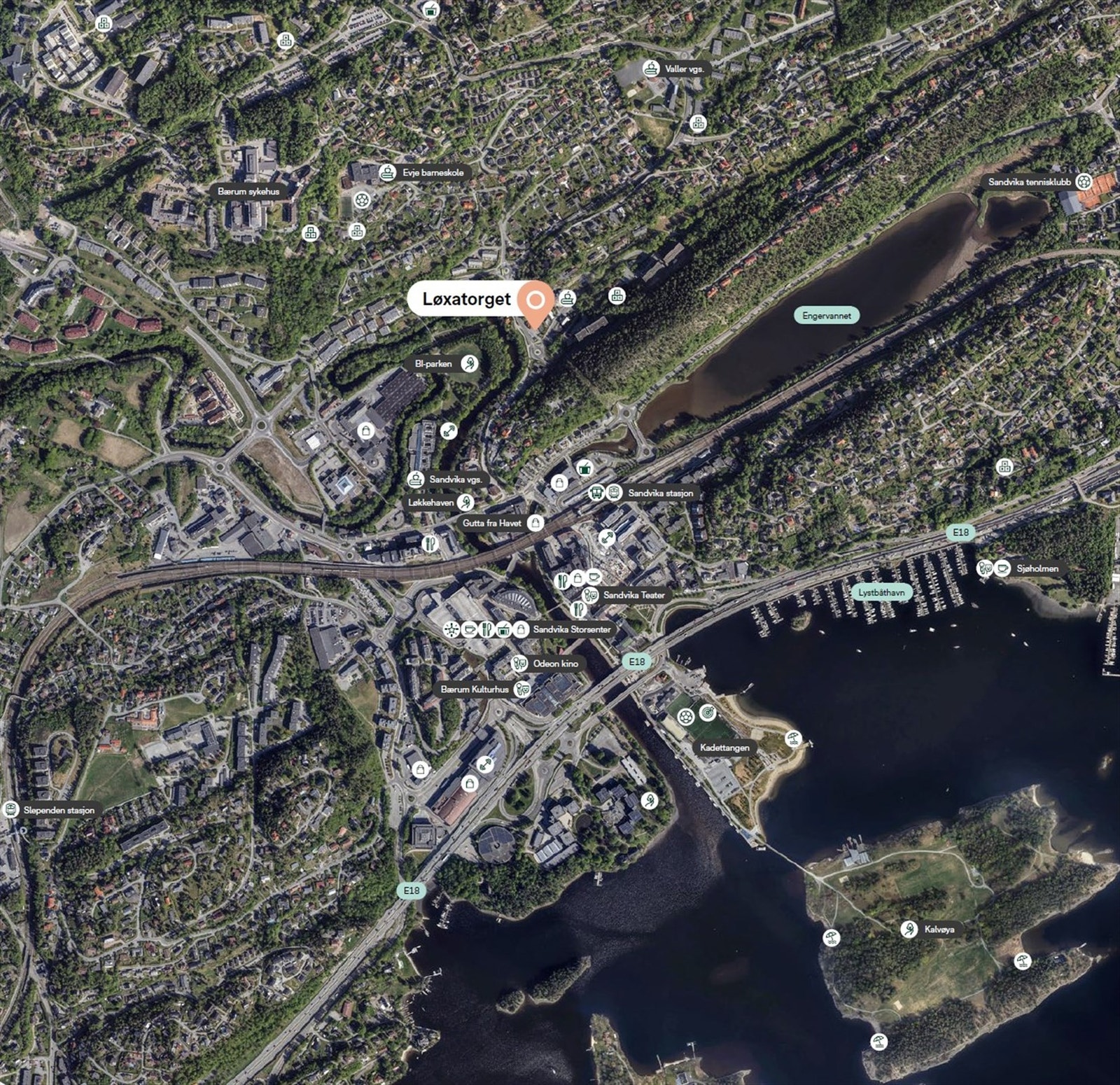 Beliggenhet. Galleribilde