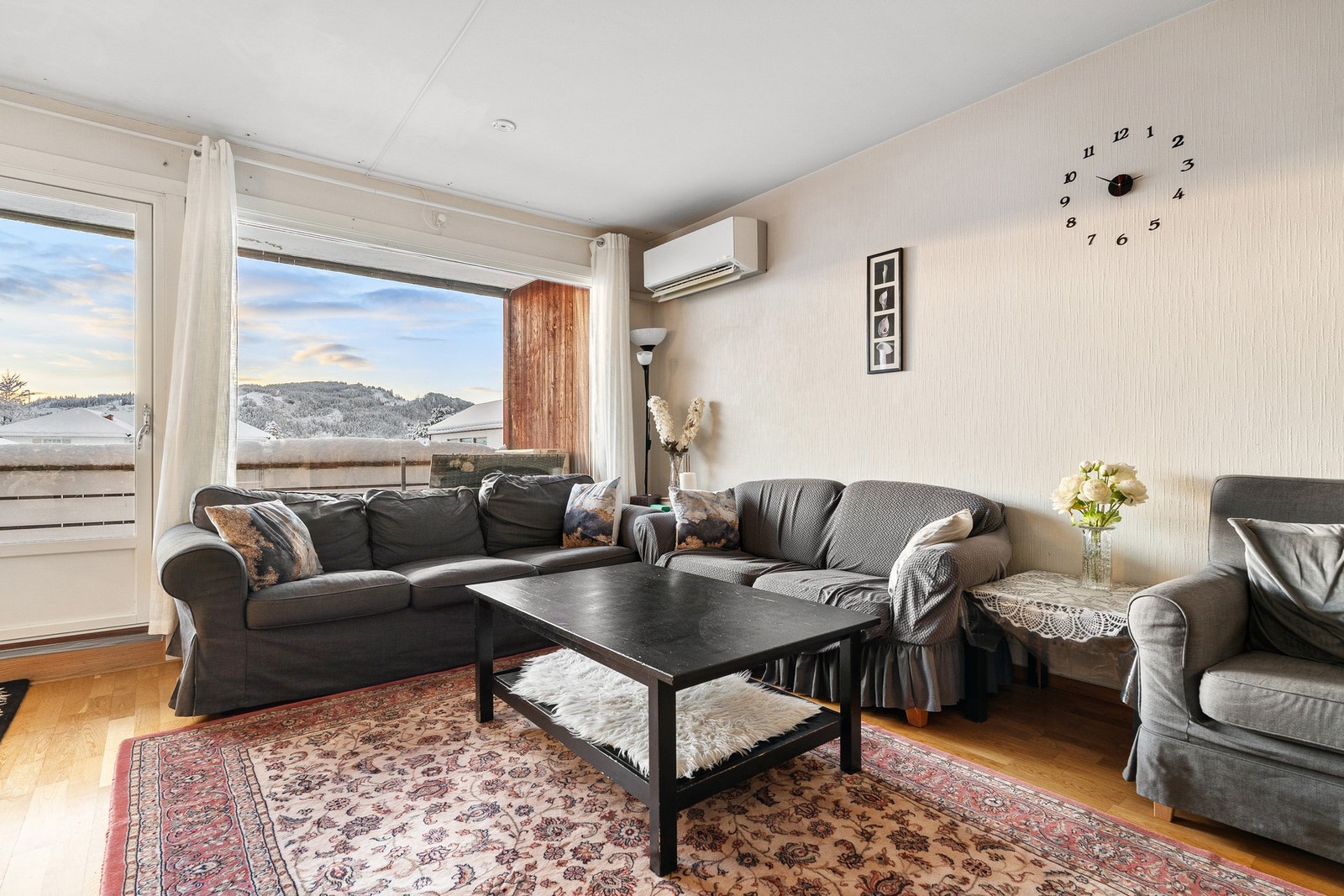 Effektiv oppvarming med varmepumpe. Galleribilde