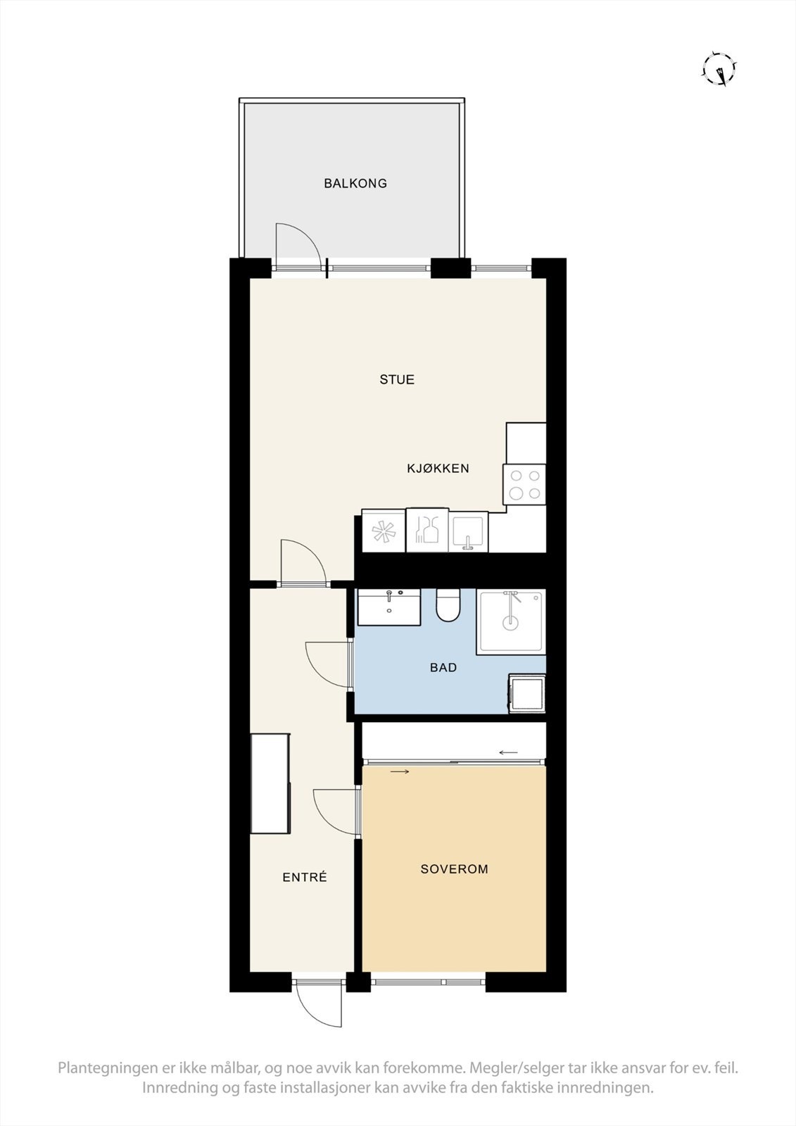 Plantegning andre etasje. Galleribilde