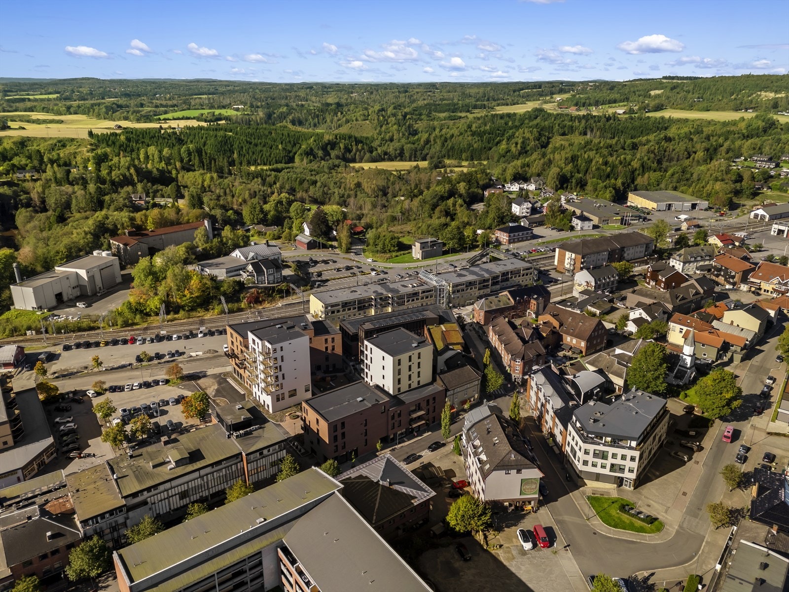 Dronefoto Galleribilde