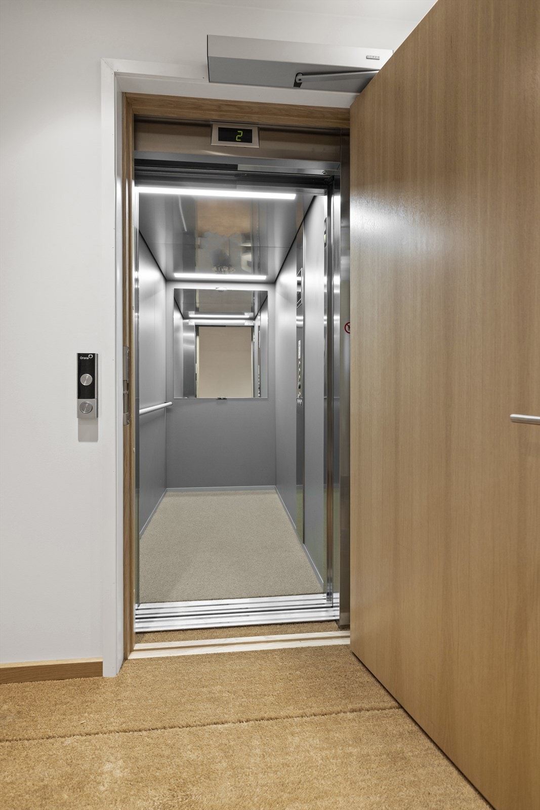 Med egen kode kommer du rett inn. Galleribilde