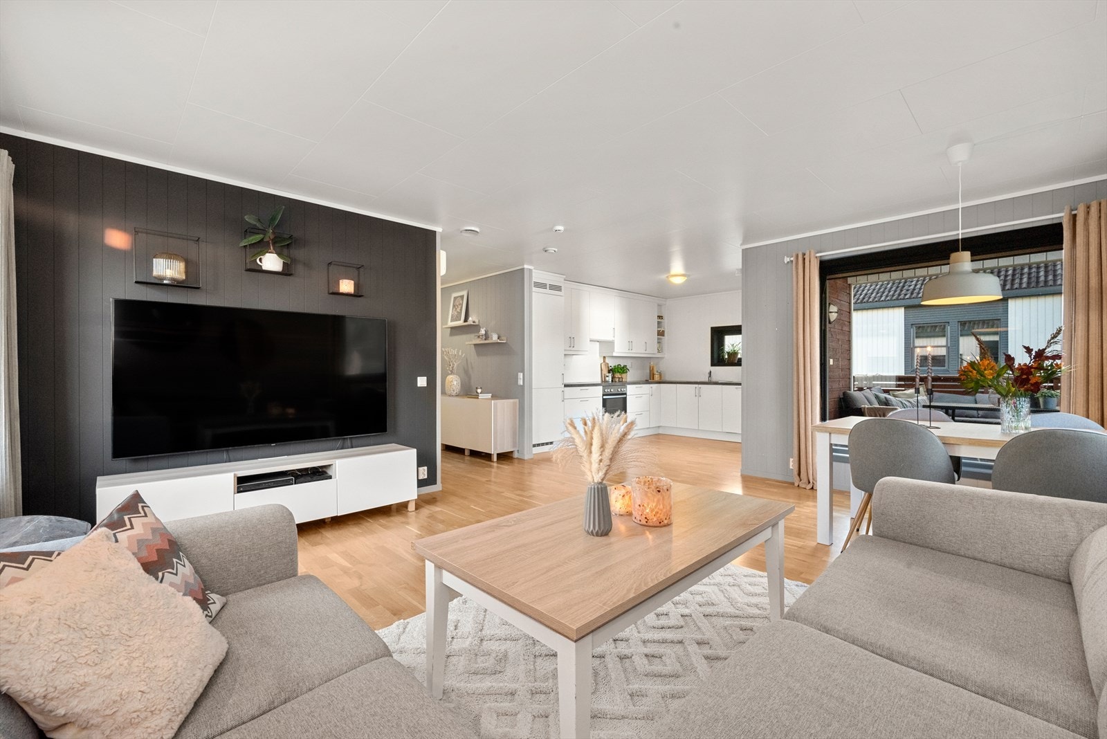 Her er det god plass til ulik møblering Galleribilde