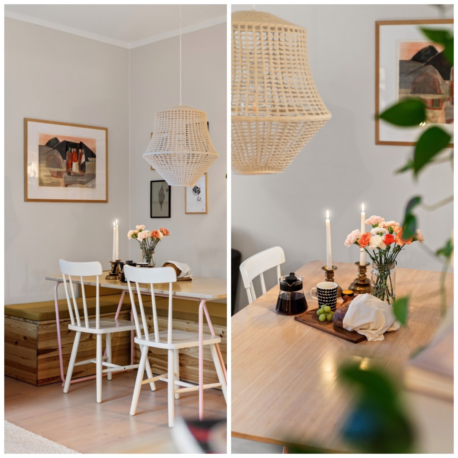 Boligen har lekre detaljer og stuen har en koselig spiseplass. Her er det god plass til å ha mange på besøk. Galleribilde