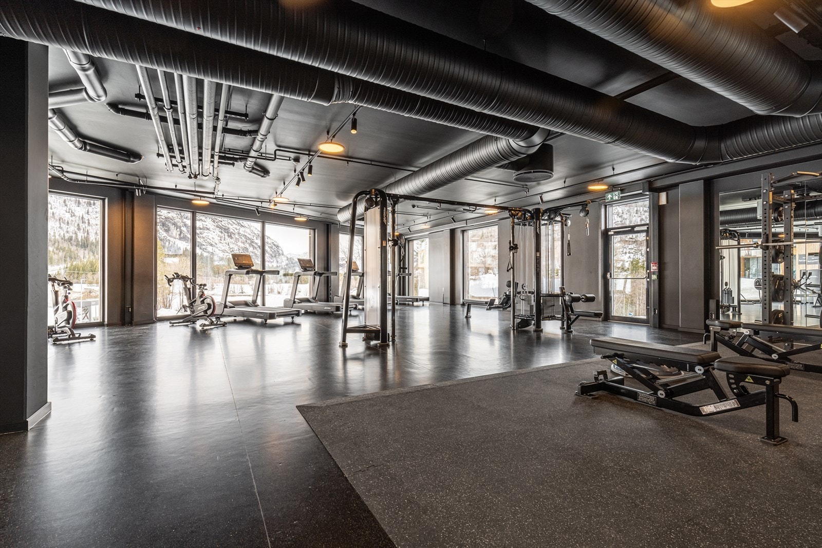 Som eier i Fjellandsbyen har du tilgang til flotte treningsfasiliteter. Galleribilde