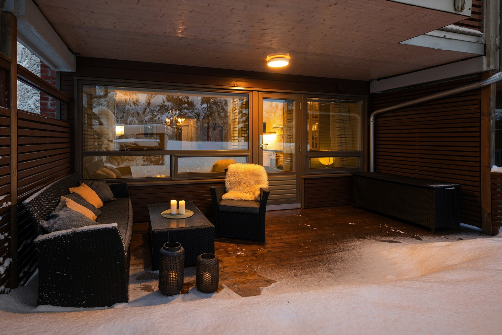 Terrasse på 18,4m². Galleribilde