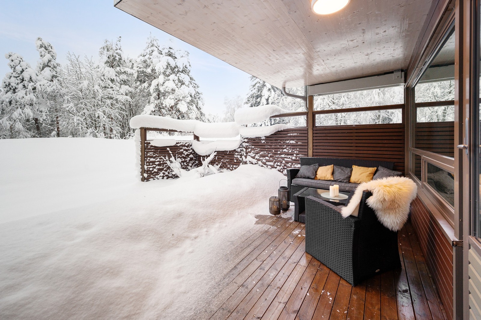 Terrasse på 18,4m². Galleribilde