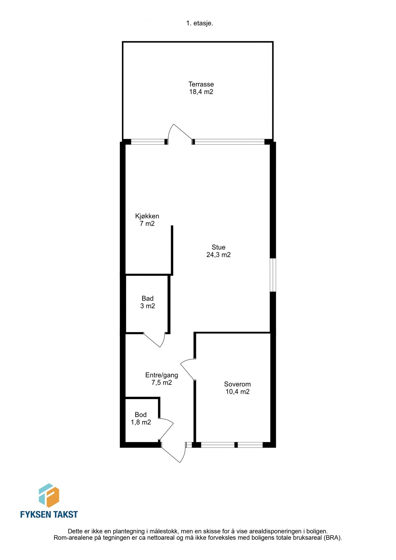 Planskisse. Galleribilde