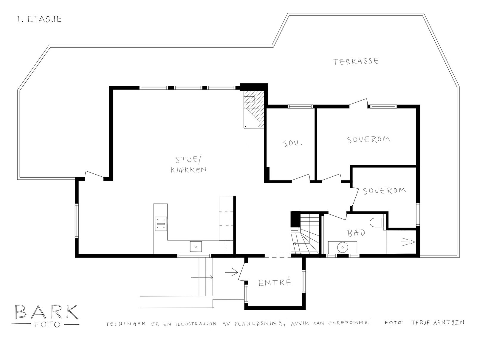 Plantegning 2.etasje. Galleribilde