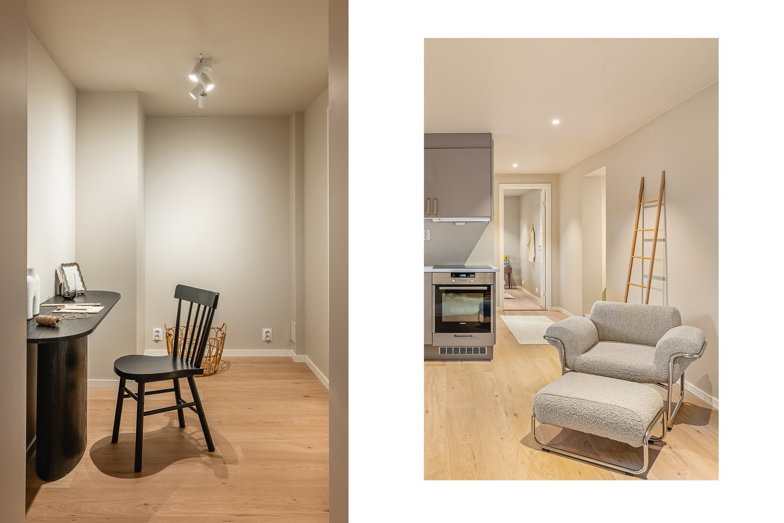 Bod innredet som kontor. Galleribilde