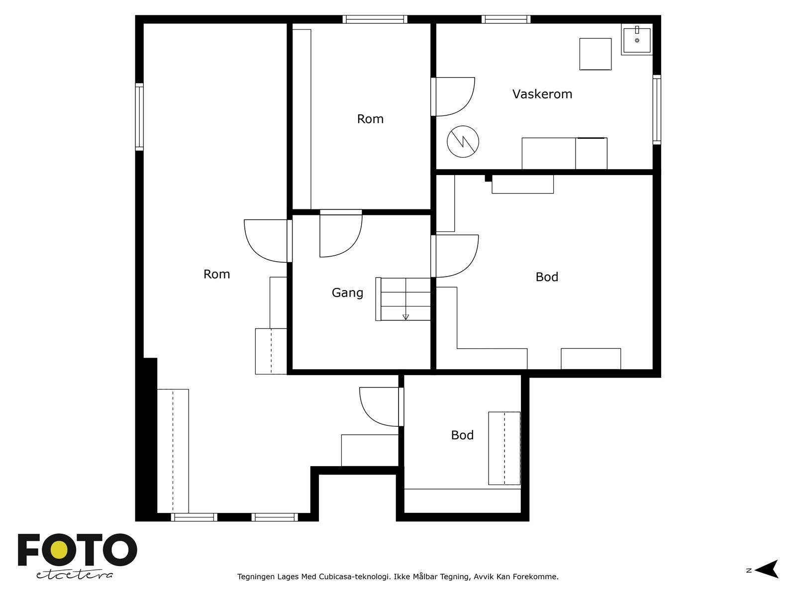 Kjelleretasje boligen Galleribilde