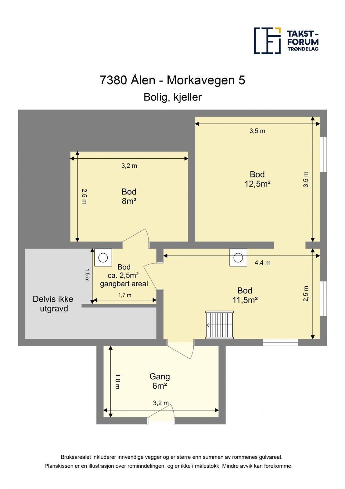 Plantegning - Kjeller Galleribilde