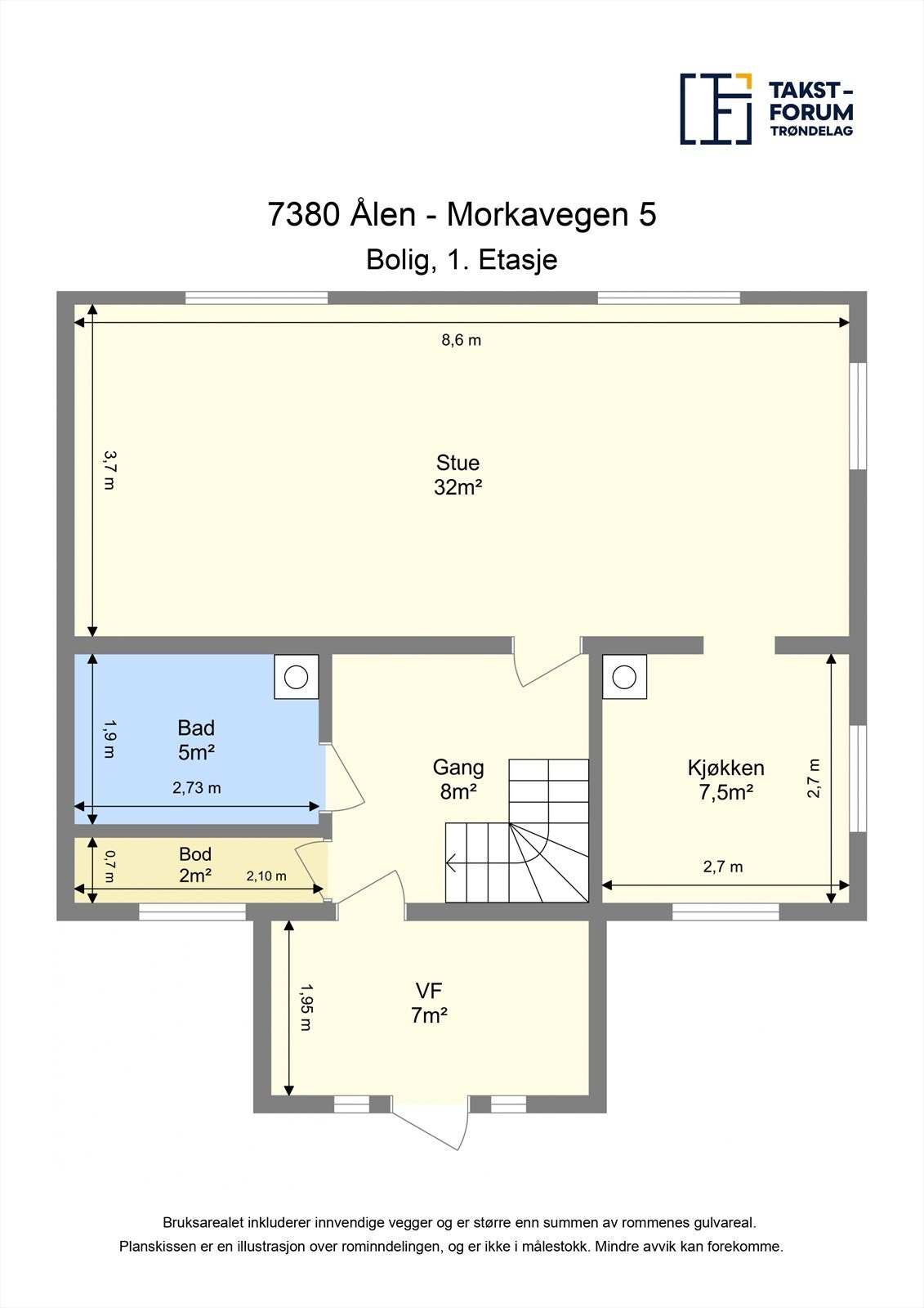 Plantegning - 1. Etasje Galleribilde