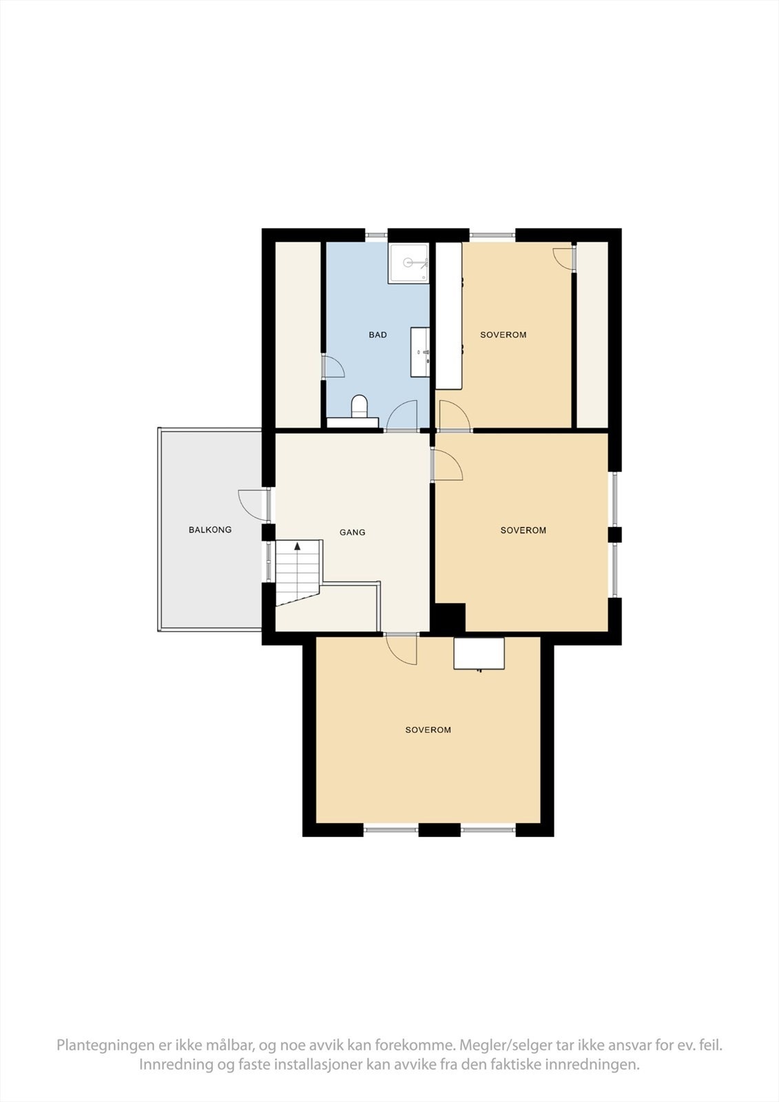 Plantegning 2. etasje. Galleribilde