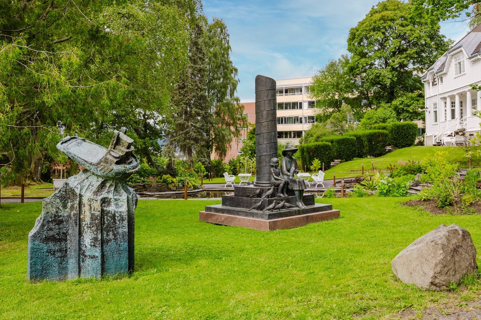 Trosterud Skulpturpark Galleribilde