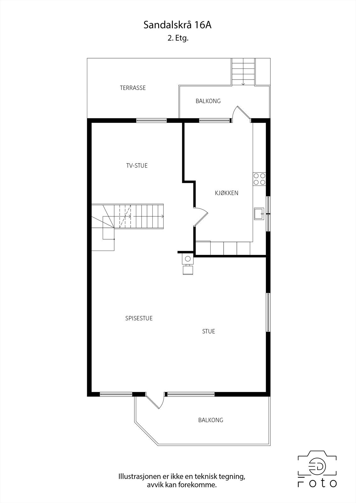 Plantegning 1.etasje Galleribilde