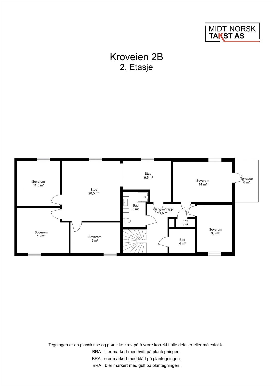 Plantegning - 2. Etasje. Galleribilde
