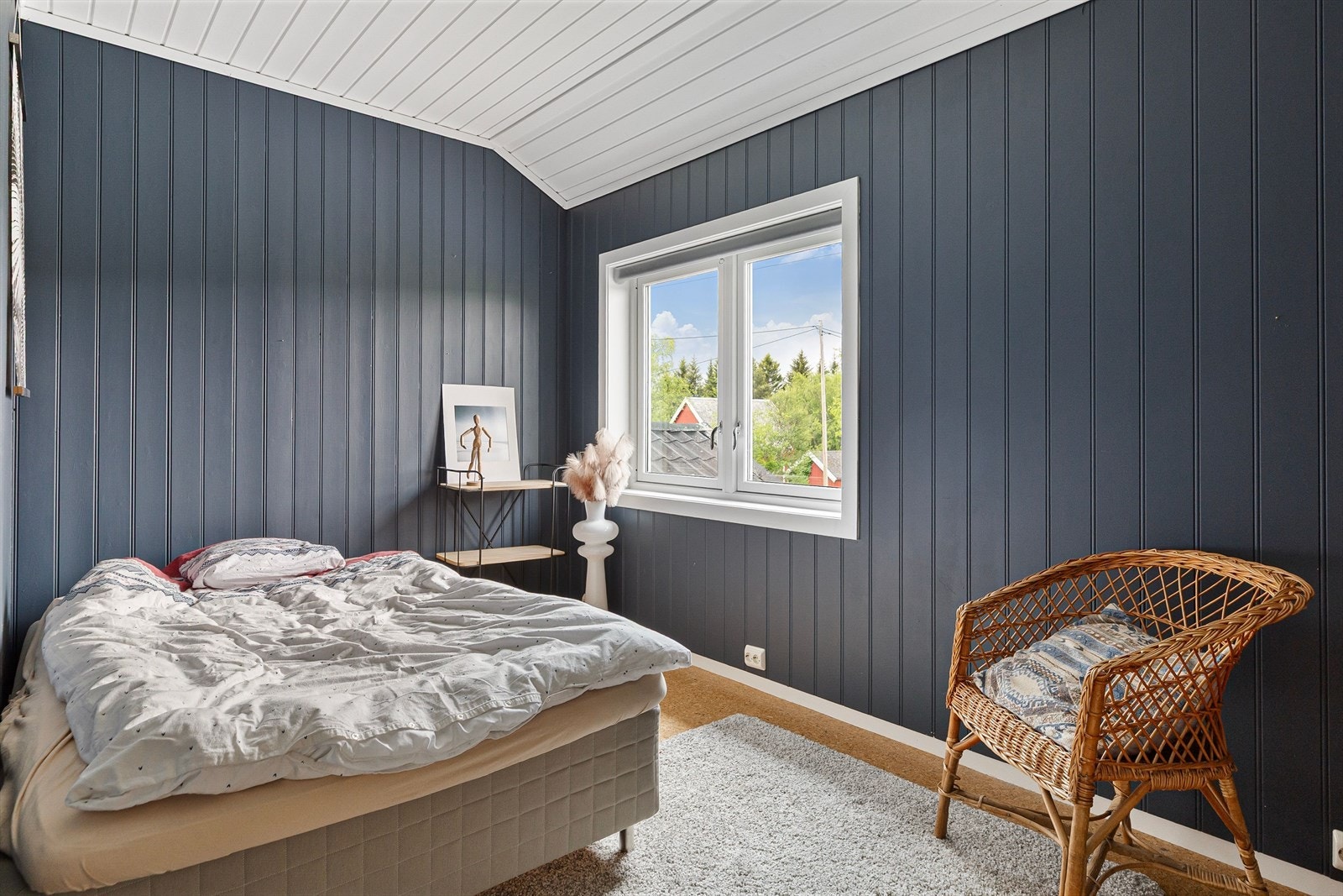 Med hele fem soverom er det god plass til familier med flere barn. Galleribilde