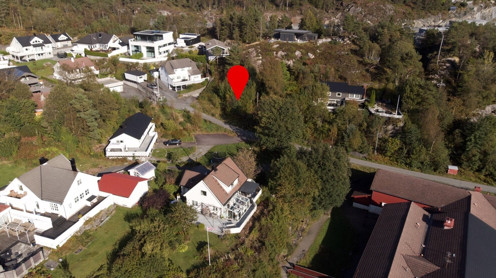 Naturskjønne omgivelser med solrik beliggenhet Galleribilde