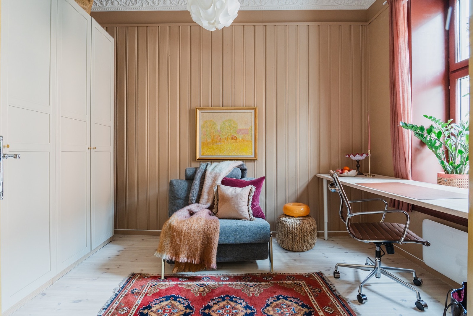 Pax garderobeskap på begge soverom som medfølger salget. Galleribilde