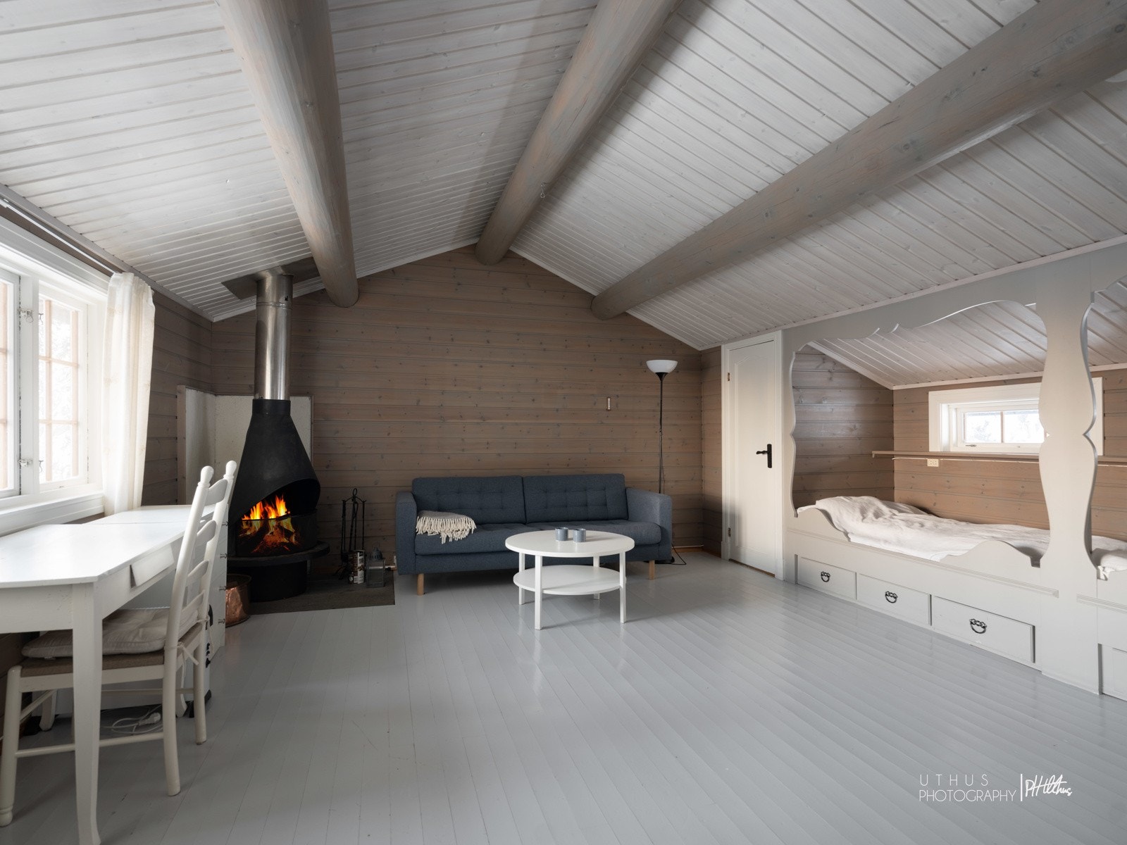 Her er det også sengeplasser. Galleribilde