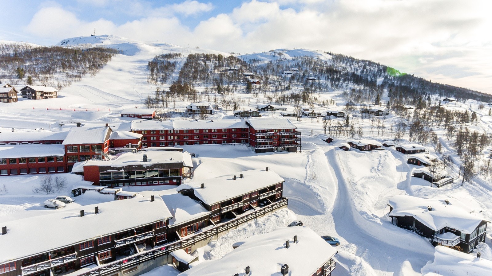 Ski inn/ut til Rauland Høgfjellshotell med afterski, svømmebasseng og restaurant Galleribilde