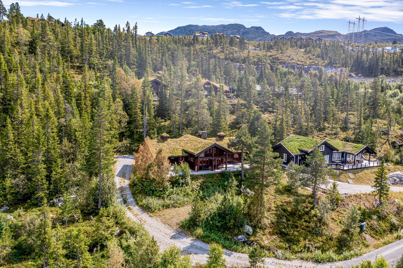 Dronefoto Galleribilde