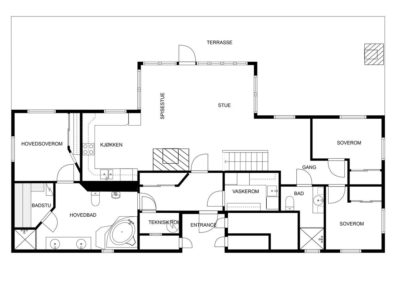 Plantegning - Avvik kan forekomme. Galleribilde