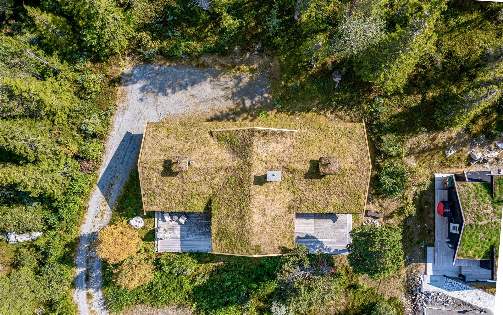 Biloppstillingsplasser på tomten Galleribilde